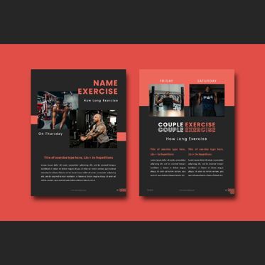 Fitness ebook meal planner powerpoint presentation template, Slide 6, 06894, Presentation Templates — PoweredTemplate.com