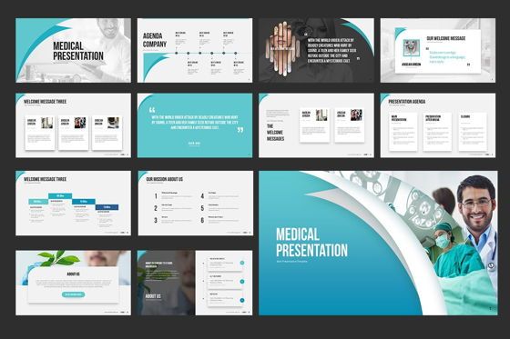 Medical PowerPoint Presentation, Slide 2, 06898, Medical Diagrams and Charts — PoweredTemplate.com