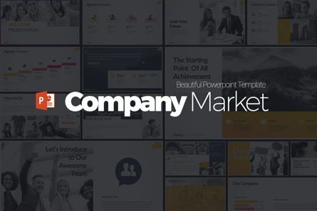 Company Market Powerpoint Presentation, 06903, Business Models — PoweredTemplate.com
