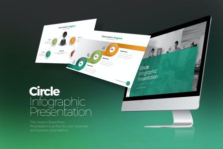 Circle Infographic PPTX, 06904, Business Models — PoweredTemplate.com