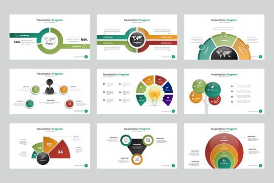 Circle Infographic PPTX, Slide 3, 06904, Business Models — PoweredTemplate.com