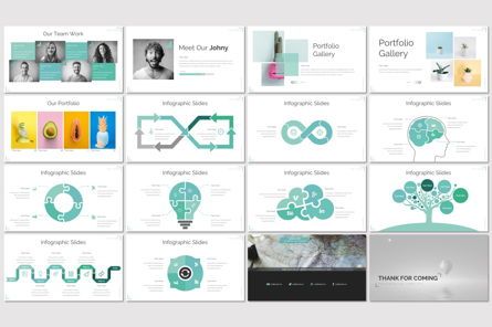 Corner - PowerPoint Template, Folie 3, 06922, Infografiken — PoweredTemplate.com