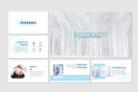 Invernu - Keynote Template, Diapositive 2, 06964, Modèles de présentations — PoweredTemplate.com