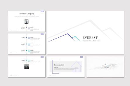 Everest - PowerPoint Template, 슬라이드 2, 06965, 프레젠테이션 템플릿 — PoweredTemplate.com