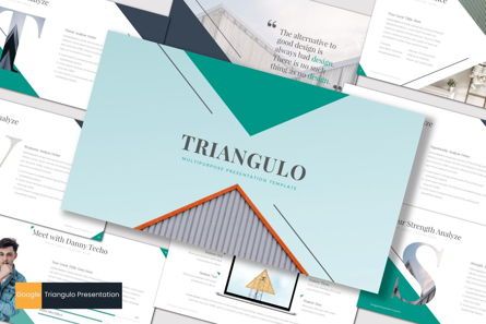 Triangulo - Google Slides Template, Googleスライドのテーマ, 06966, プレゼンテーションテンプレート — PoweredTemplate.com