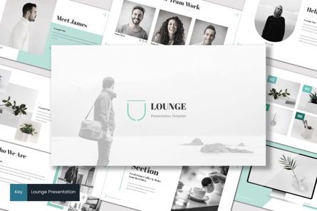 Lounge - Keynote Template, 06988, Modelos de Apresentação — PoweredTemplate.com