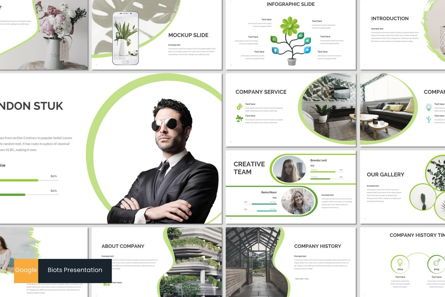 Biots - Google Slides Template, Theme Google Slides, 07024, Modèles de présentations — PoweredTemplate.com