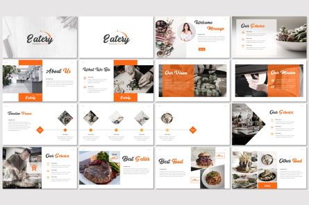 Eatery - Google Slides Template, スライド 2, 07053, プレゼンテーションテンプレート — PoweredTemplate.com