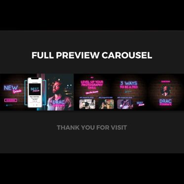 Podcast coach instagram carousel powerpoint template, 幻灯片 3, 07093, 演示模板 — PoweredTemplate.com