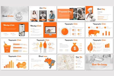 Eatery - PowerPoint Template, Diapositiva 3, 07126, Plantillas de presentación — PoweredTemplate.com