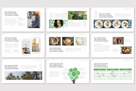 Cocono - PowerPoint Template, Diapositiva 4, 07163, Plantillas de presentación — PoweredTemplate.com