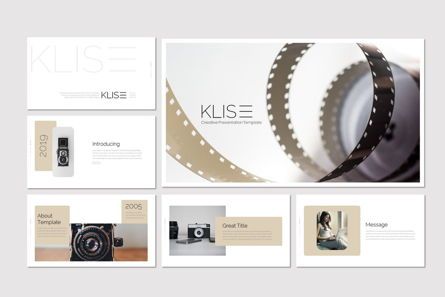Klise - Google Slides Template, Diapositiva 2, 07180, Plantillas de presentación — PoweredTemplate.com