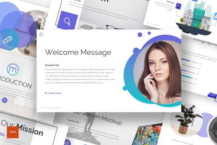 Marval - PowerPoint Template, PowerPoint模板, 07199, 演示模板 — PoweredTemplate.com