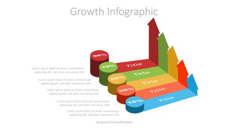 Growth Concept Infographic, Deslizar 2, 07219, Infográficos — PoweredTemplate.com