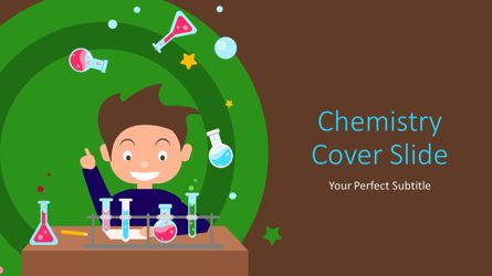 Chemistry Cover Slide, Folie 2, 07220, Ausbildung Charts und Diagramme — PoweredTemplate.com
