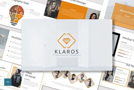 Klaros - Keynote Template, Modele Keynote, 07225, Modèles de présentations — PoweredTemplate.com