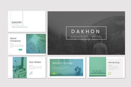 Dakhon - PowerPoint Template, Slide 2, 07227, Presentation Templates — PoweredTemplate.com