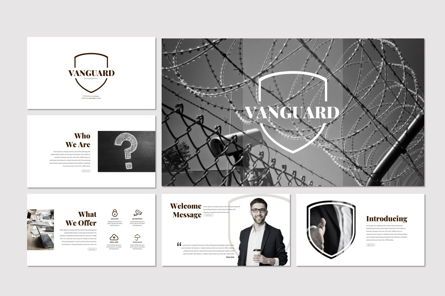 Vanguard - Keynote Template, Diapositive 2, 07229, Modèles de présentations — PoweredTemplate.com