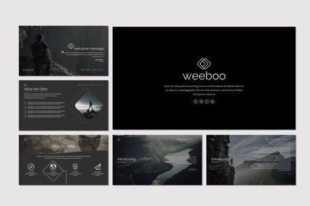 Weeboo - PowerPoint Template, Slide 2, 07232, Presentation Templates — PoweredTemplate.com