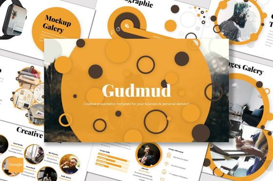 Gudmud - Google Slides Template, Googleスライドのテーマ, 07235, プレゼンテーションテンプレート — PoweredTemplate.com