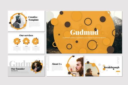Gudmud - Google Slides Template, 幻灯片 2, 07235, 演示模板 — PoweredTemplate.com