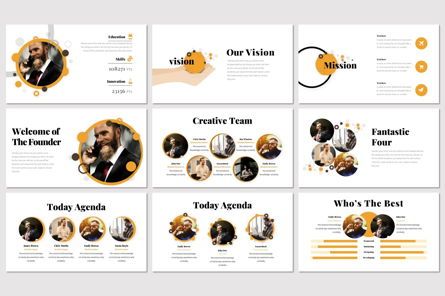Gudmud - PowerPoint Template, Diapositiva 3, 07238, Plantillas de presentación — PoweredTemplate.com