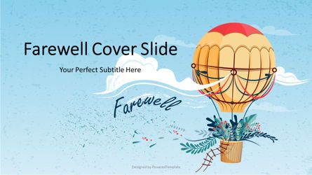 Farewell Powerpoint Templates And Google Slides Themes Backgrounds For Presentations Poweredtemplate Com