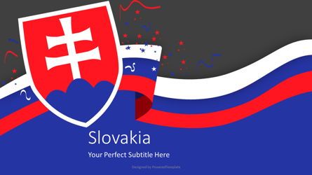 Festive Slovakia Cover Slide, Diapositiva 2, 07241, Plantillas de presentación — PoweredTemplate.com