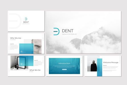 Dent - Keynote Template, Diapositive 2, 07243, Modèles de présentations — PoweredTemplate.com