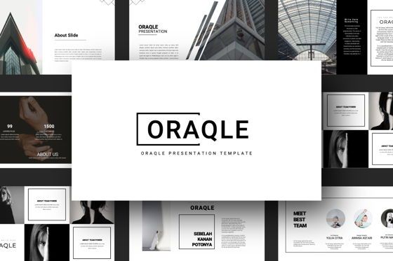 Oraqle Creative Powerpoint, Diapositive 9, 07301, Modèles de présentations — PoweredTemplate.com