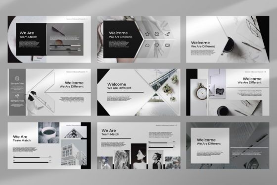Mezzaluna Business Powerpoint, Diapositive 5, 07318, Modèles de présentations — PoweredTemplate.com