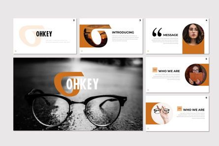 Ohkey - PowerPoint Template, スライド 2, 07356, プレゼンテーションテンプレート — PoweredTemplate.com