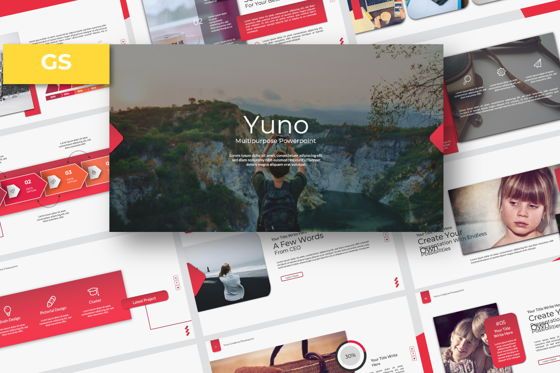 Yuno Business Keynote, Apple Keynote 템플릿, 07361, 프레젠테이션 템플릿 — PoweredTemplate.com