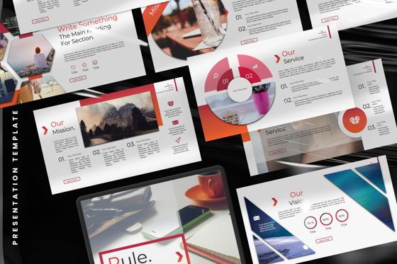 Rule Creative Powerpoint, Slide 2, 07365, Presentation Templates — PoweredTemplate.com
