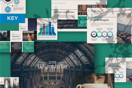 Wynstelle Creative Keynote, 苹果主题演讲模板, 07382, 演示模板 — PoweredTemplate.com