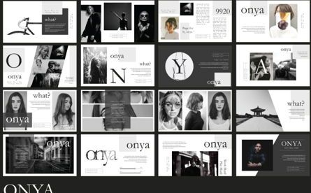 Onya Minimalisme Powerpoint, Diapositive 3, 07393, Modèles de présentations — PoweredTemplate.com