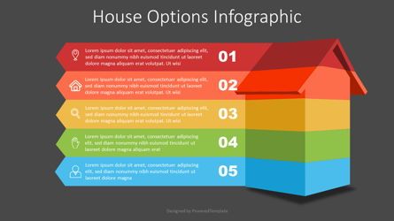 House Options Infographic, Dia 2, 07422, Infographics — PoweredTemplate.com