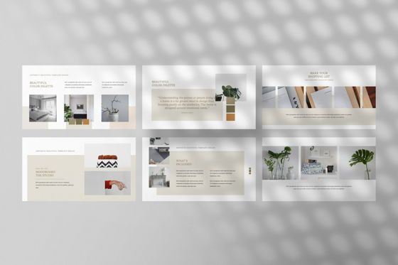 Aesthetic Brand Google Slide, Dia 2, 07442, Presentatie Templates — PoweredTemplate.com