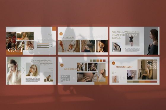 Nirvana Brand Powerpoint, Diapositive 6, 07456, Modèles de présentations — PoweredTemplate.com