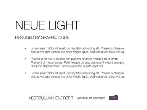 Neue Light Keynote Presentation Template, Slide 10, 07572, Presentation Templates — PoweredTemplate.com