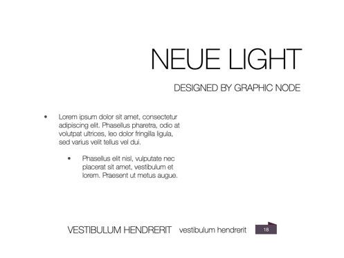 Neue Light Keynote Presentation Template, Slide 11, 07572, Presentation Templates — PoweredTemplate.com