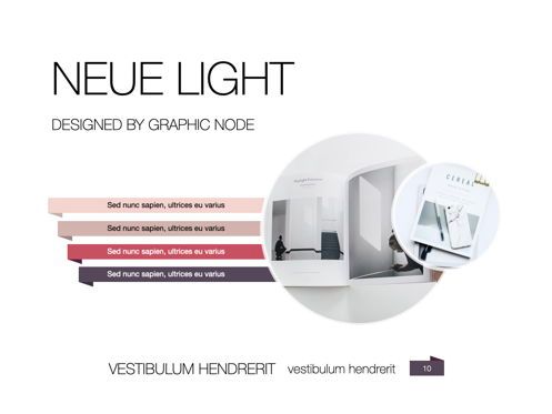 Neue Light Keynote Presentation Template, Diapositive 3, 07572, Modèles de présentations — PoweredTemplate.com