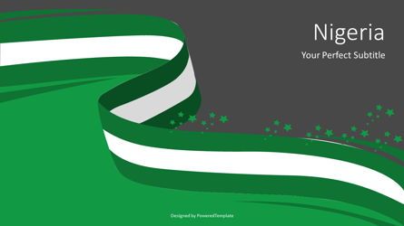 National Flag of Nigeria, Slide 2, 07594, Presentation Templates — PoweredTemplate.com