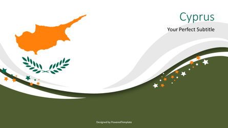 Independence Day of Cyprus Cover Slide, Gratuit Theme Google Slides, 07614, Modèles de présentations — PoweredTemplate.com