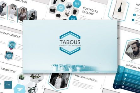 Tabous - Keynote Template, Plantilla de Keynote, 07623, Plantillas de presentación — PoweredTemplate.com