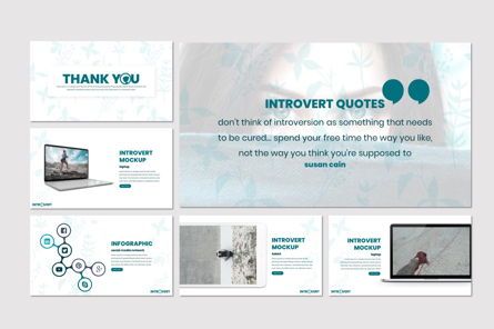 Introvert - PowerPoint Template, 슬라이드 5, 07629, 프레젠테이션 템플릿 — PoweredTemplate.com