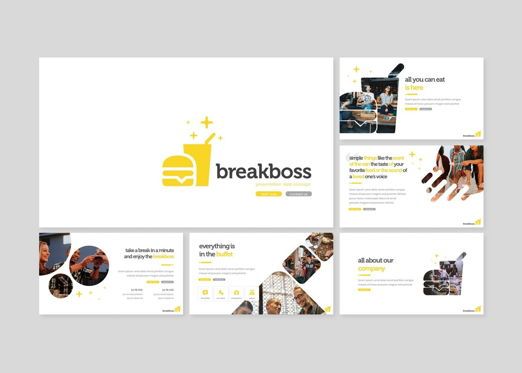 Breakboss - Google Slides Template, スライド 2, 07633, プレゼンテーションテンプレート — PoweredTemplate.com
