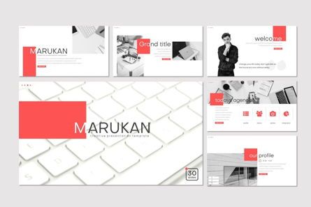 Marukan - Google Slides Template, Slide 2, 07635, Presentation Templates — PoweredTemplate.com