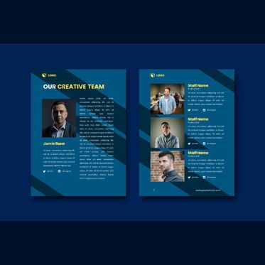 New company profile 2020 keynote presentation template, Deslizar 3, 07655, Modelos de Negócio — PoweredTemplate.com