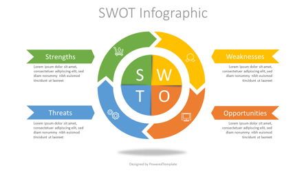 SWOT Analysis Diagram, Slide 2, 07656, Business Models — PoweredTemplate.com